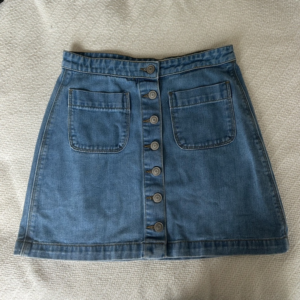 Brandy Melville denim skirt US OS